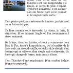 La 4 eme de couverture du livre Encore Vivant en français et dans sa version e-book